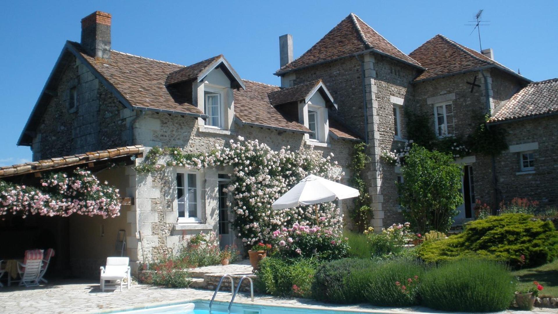 Chambres D'Hotes La Pocterie Vouneuil-sur-Vienne Εξωτερικό φωτογραφία